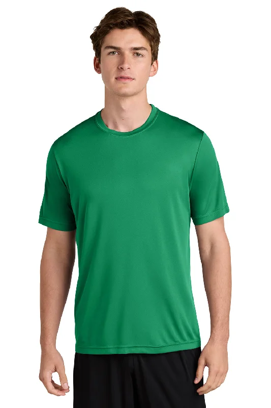 casual graphic short sleeve shirt for men -Sport-Tek Mens Competitor Moisture Wicking Short Sleeve Crewneck T-Shirt - Kelly Green