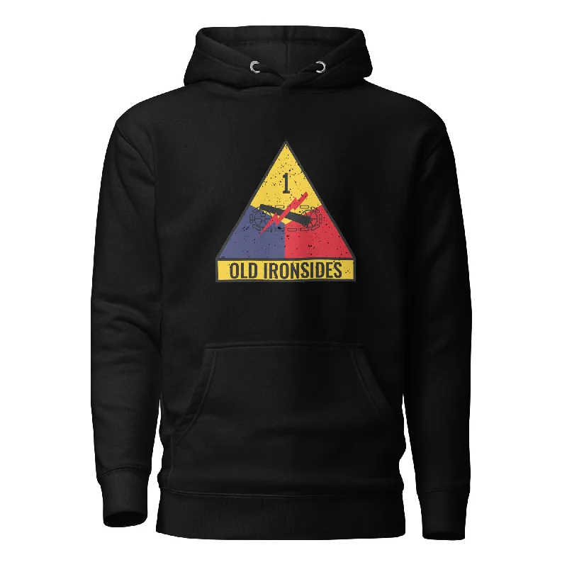 premium hoodie for men -CLT - 1st Armor Hoodie