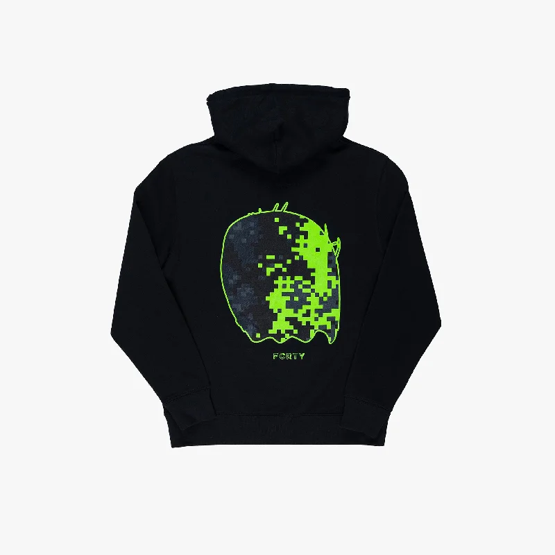 hoodie for weekend wear -Acer Hoodie (Black/Green)