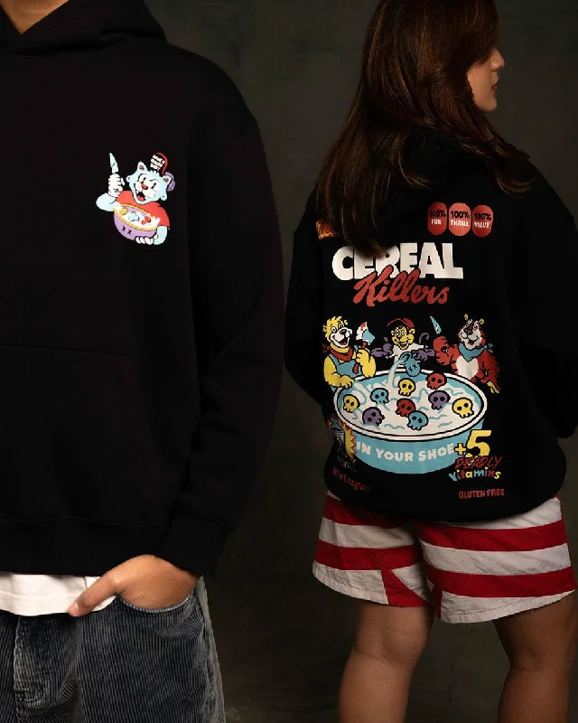 hoodie for active wear -Cereal Killer PT.2 Hoodie