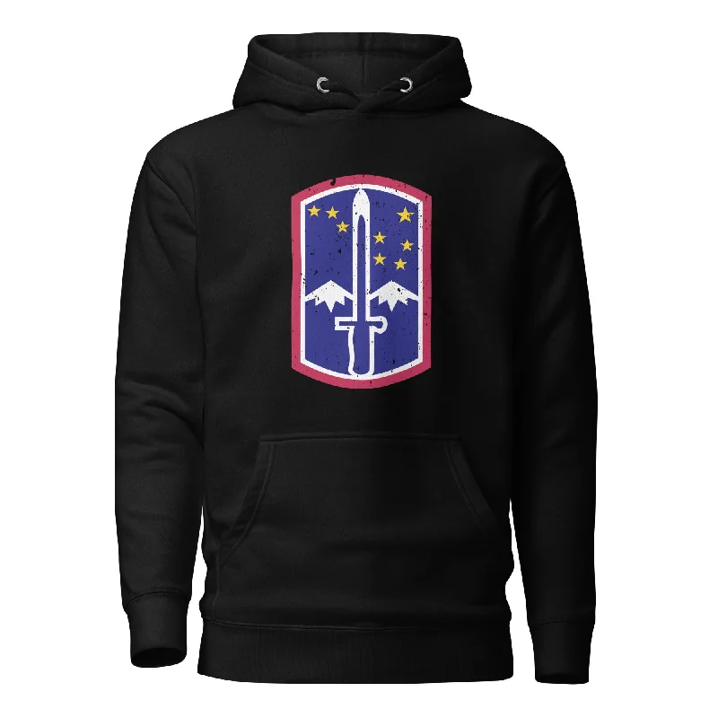 hoodie with bright colors -CLT - 172nd Infantry Hoodie