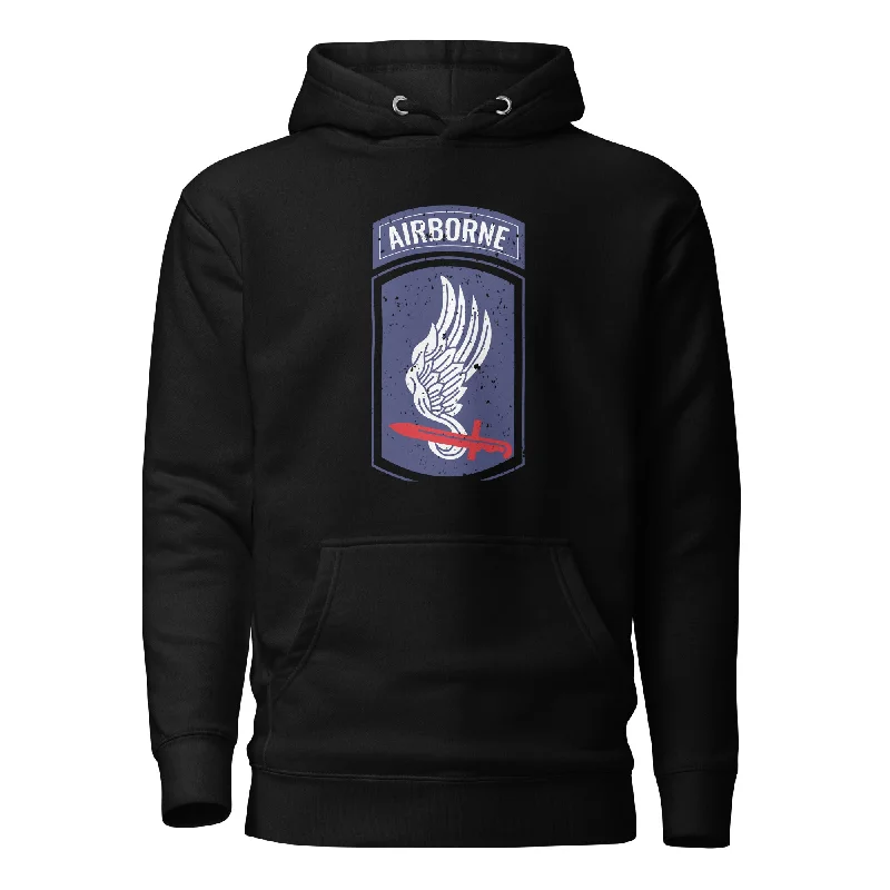 hoodie with athletic style -CLT - 173rd Airborne Hoodie