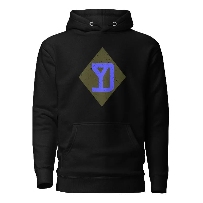 hoodie with bold graphics -CLT - 26th Infantry Hoodie