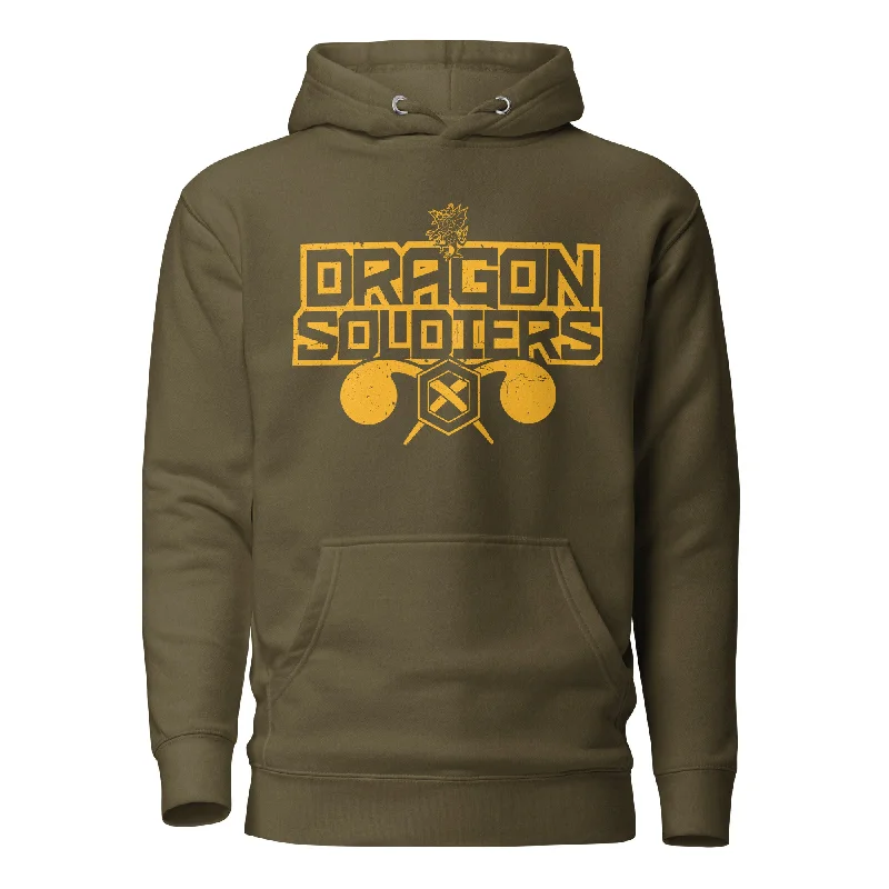 hoodie for streetwear -CLT - Dragon Soldiers Hoodie