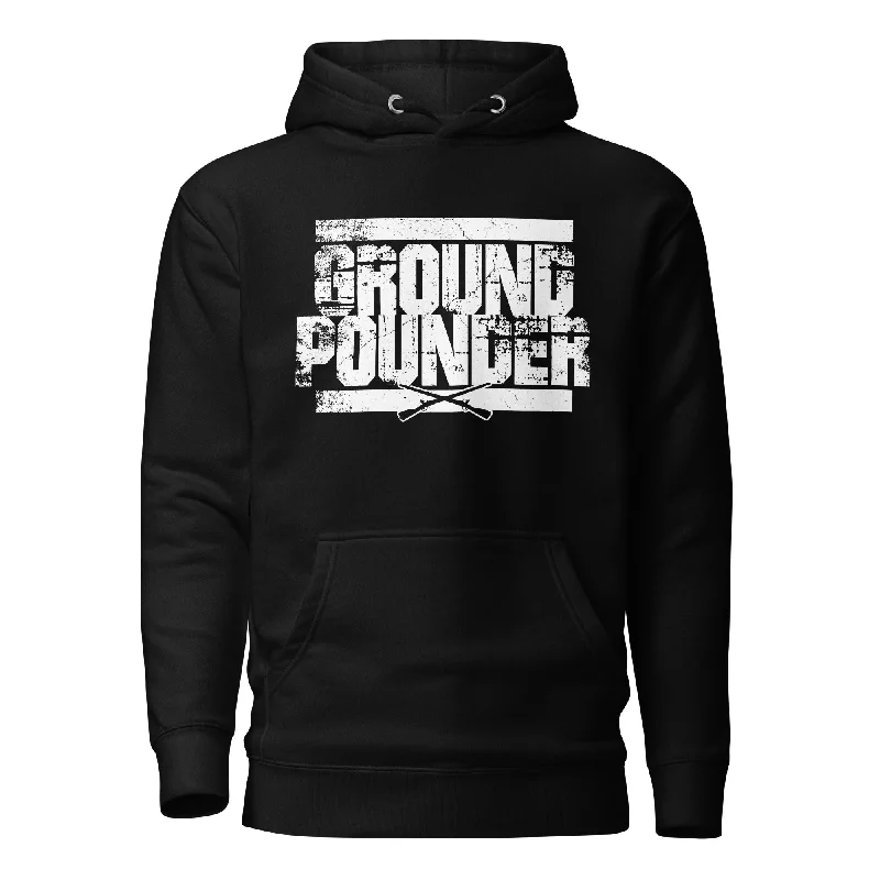 hoodie for weekend wear -CLT - Ground Pounder Hoodie