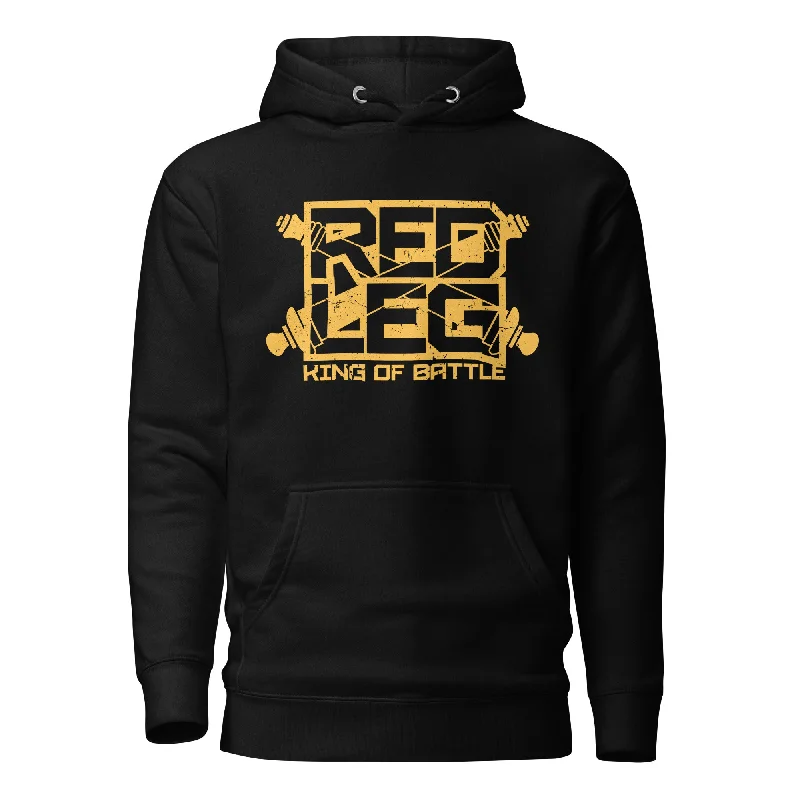 premium hoodie for men -CLT - Red Leg Hoodie