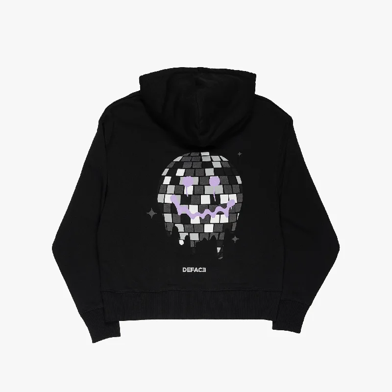 hoodie with multiple colors -Disco Topo Hoodie (Black)