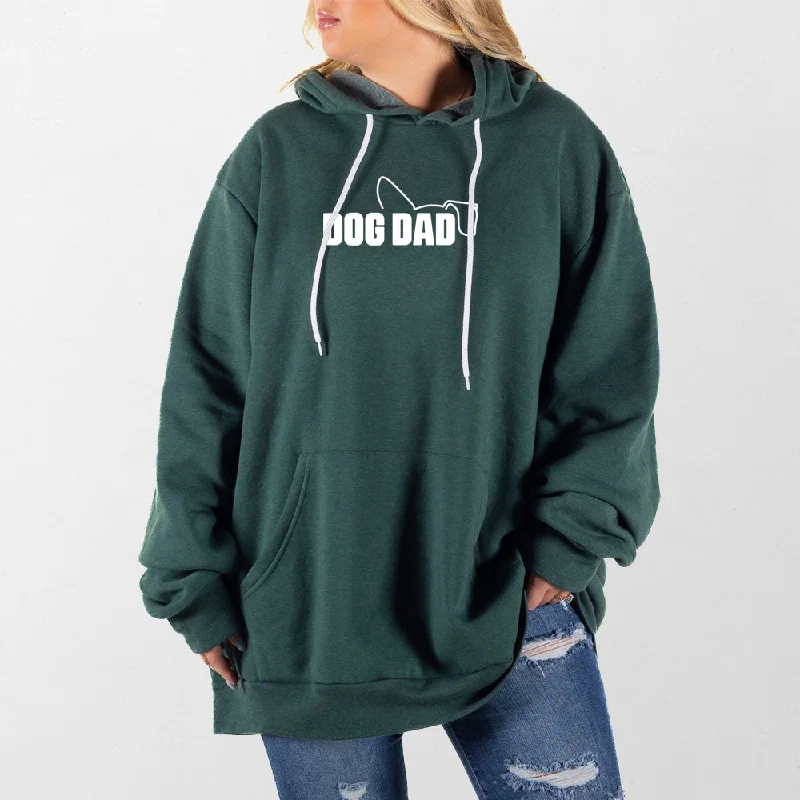 hoodie for busy lifestyle -Dog Dad Giant Hoodie