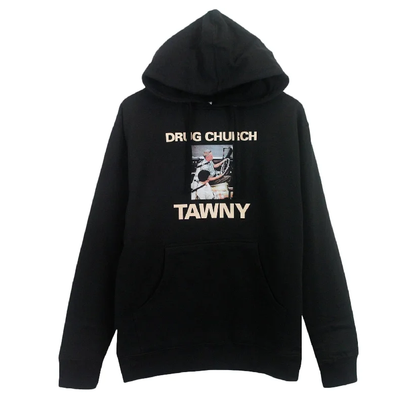 affordable hoodie for men -TAWNY Black - Pullover