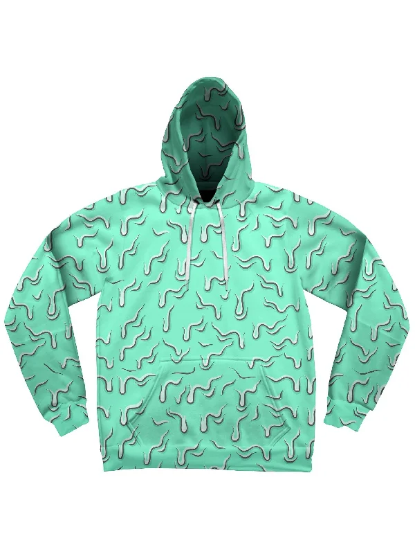 hoodie for personalized looks -Drippy (Teal) Unisex Hoodie