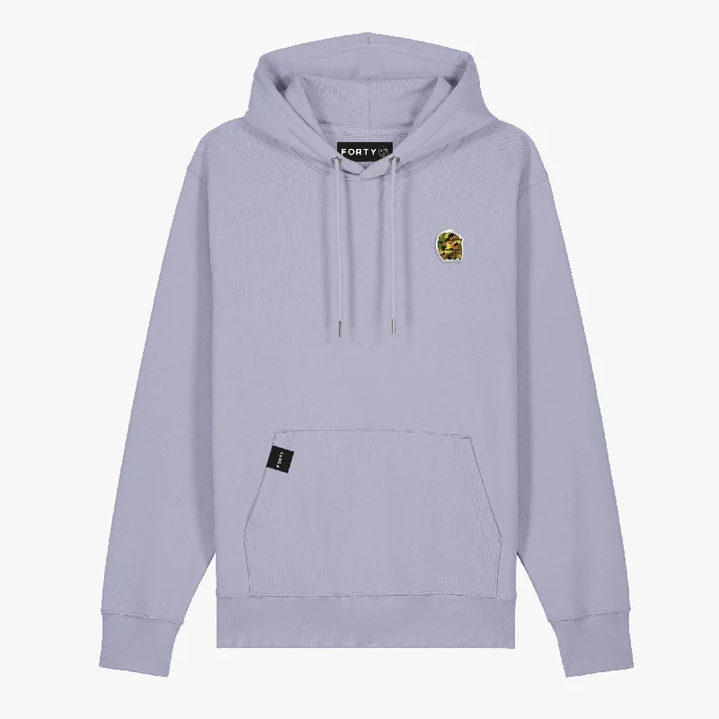 hoodie for fashionable comfort -FORTY Tom Hoodie 2.0 (Lilac Smoke)