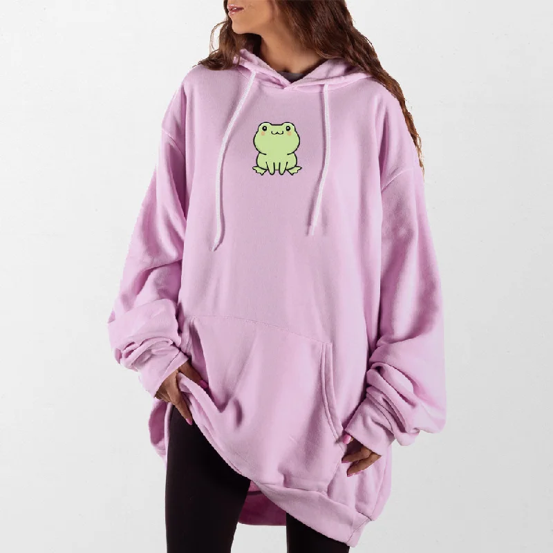 hoodie with cool prints -Frog Giant Hoodie