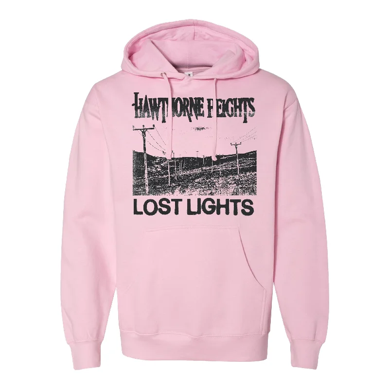 hoodie for warm climates -Lost Lights Pink - Hoodie