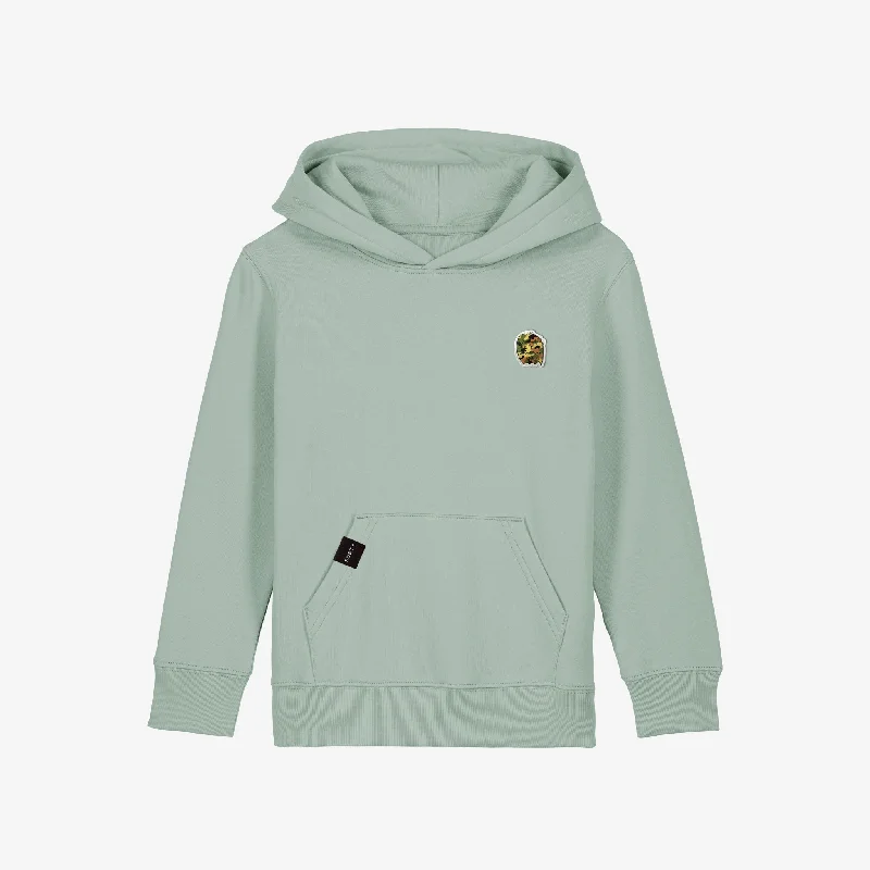 casual hoodie with pockets -Junior Toby Hoodie 2.0 (Raindrop)