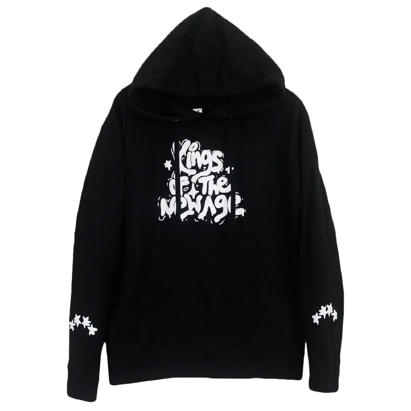 hoodie for warmth and style -Kings Of The New Age Black - Pullover