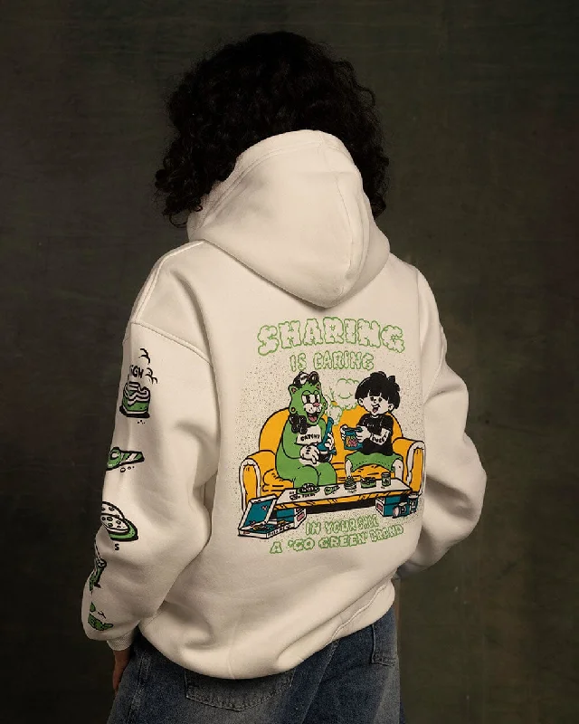 hoodie for outdoor activities -Sharing Is Caring Hoodie