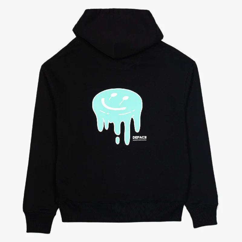 hoodie for warm climates -Drip Hoodie (Black)