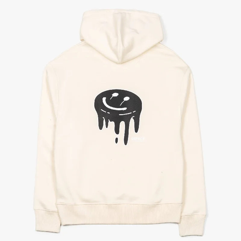 hoodie with vibrant color scheme -Drip Hoodie (Natural)