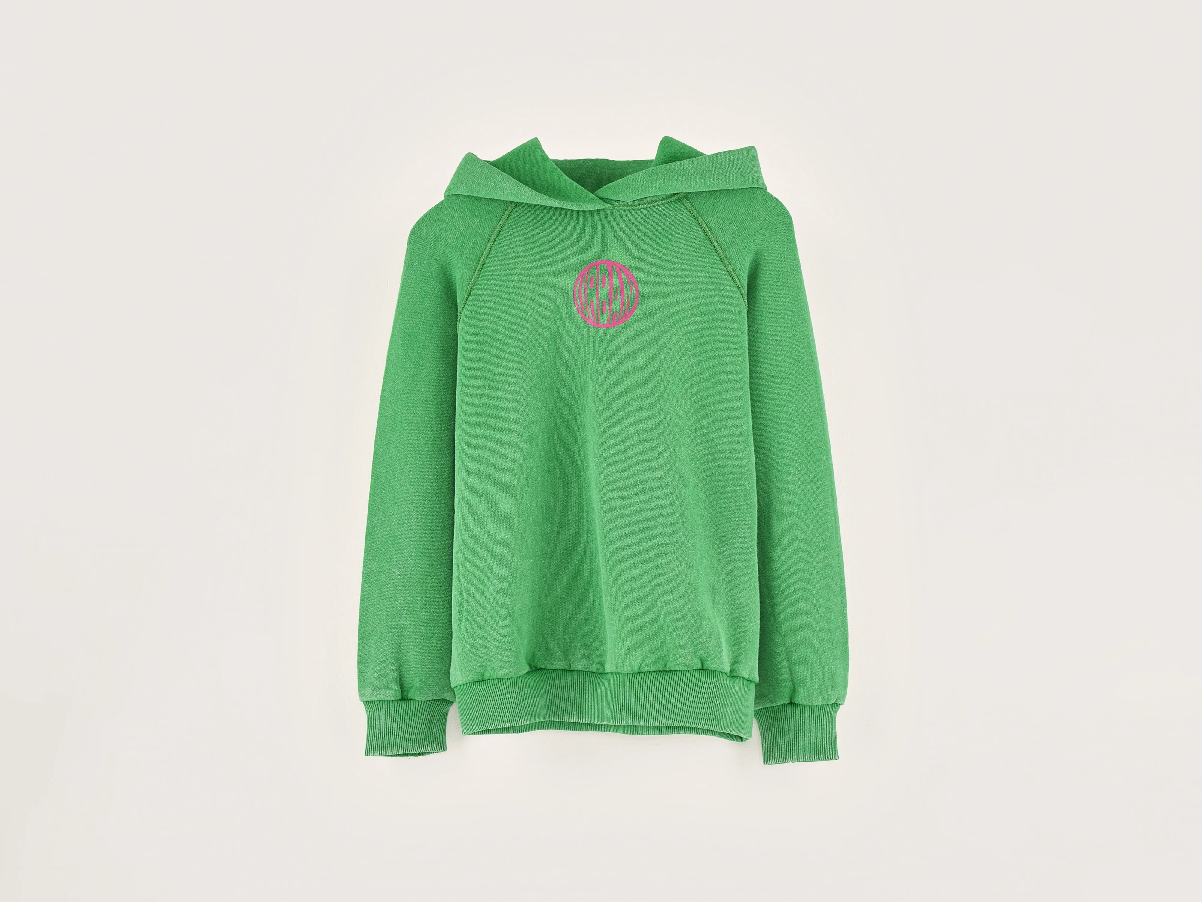 hoodie for chic look -Conij relaxed hoodie   (242 / B / CLOVER)