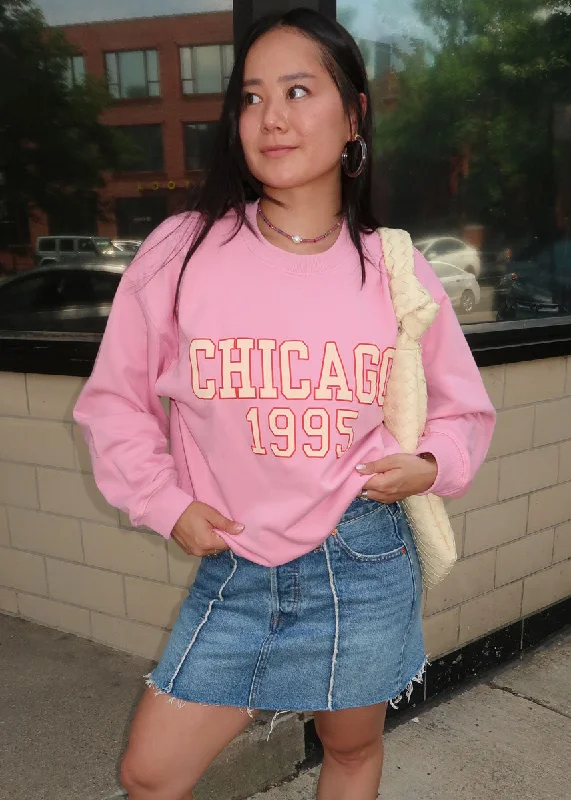 hoodie for active lifestyle -Chicago 1995 Crewneck