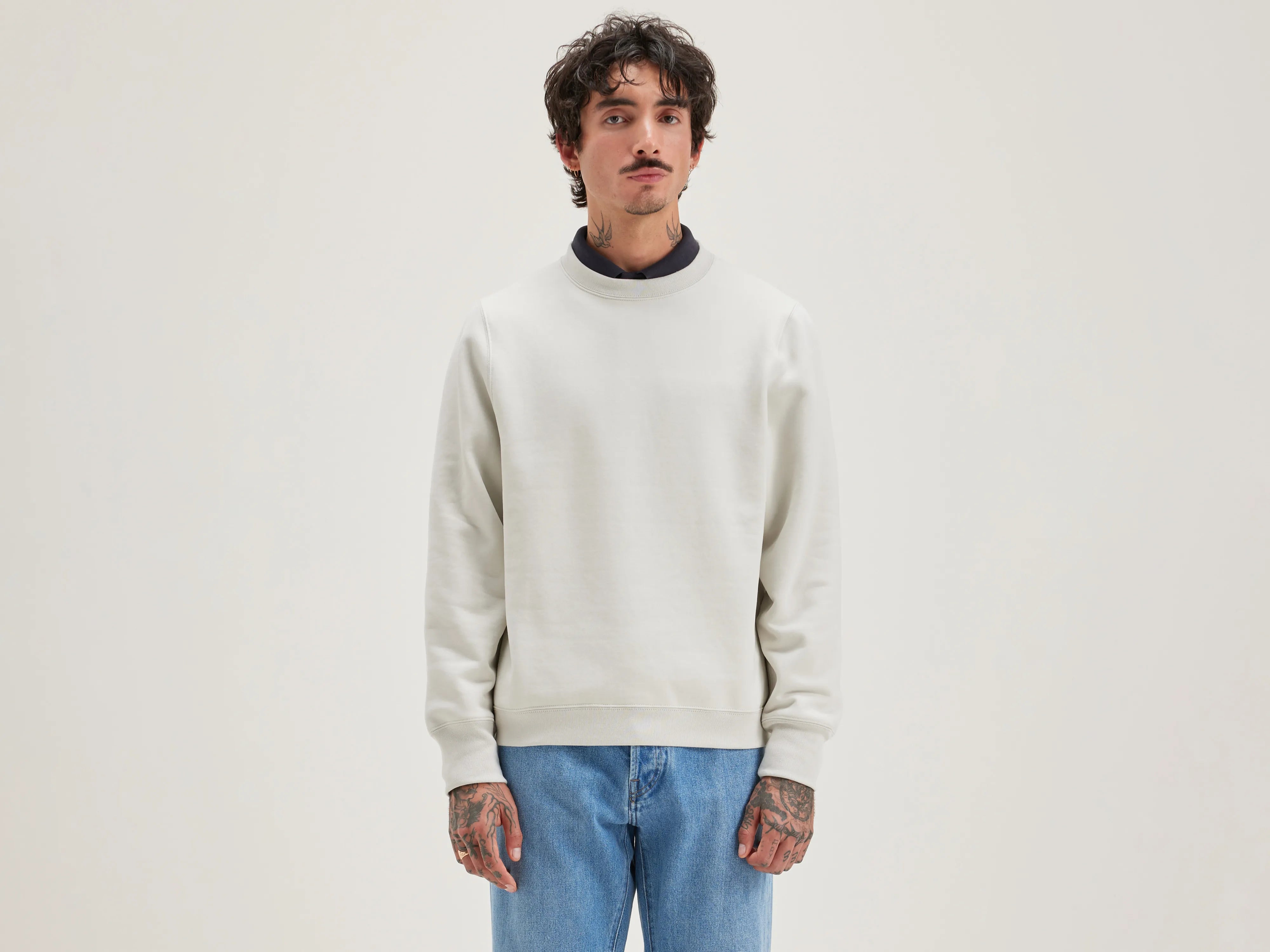 hoodie for night outs -Flock crew-neck sweatshirt (242 / M / CRAIE)