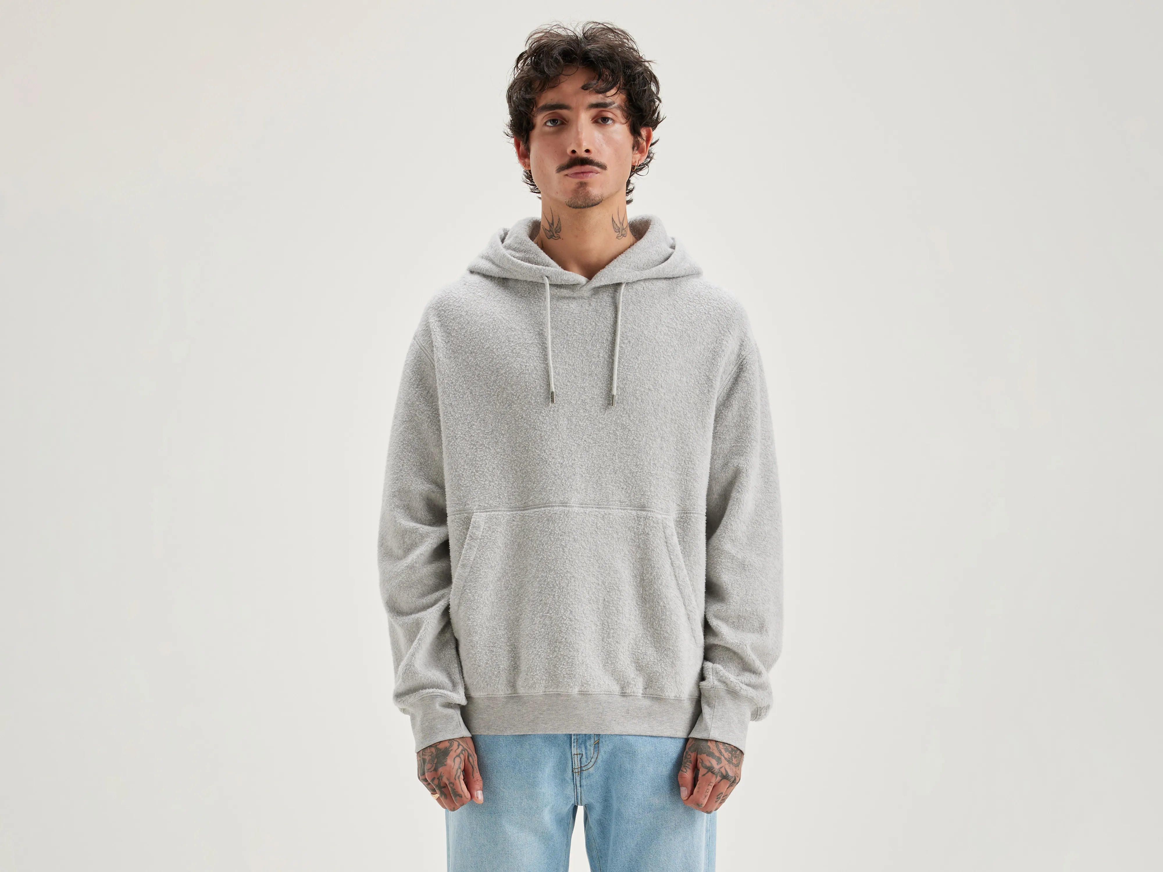 hoodie for evening wear -Mattis relaxed hoodie (242 / M / H. GREY)