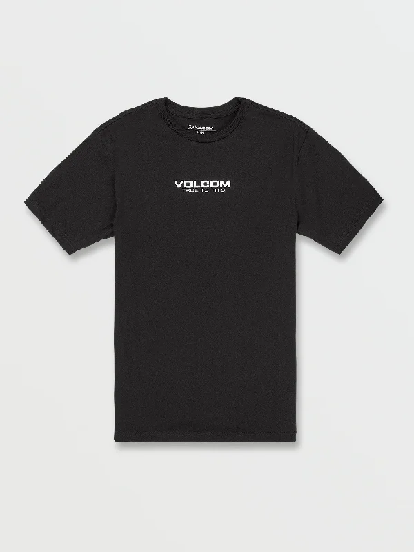 summer short sleeve shirt for daily wear -Neweuro Short Sleeve Tee - Black