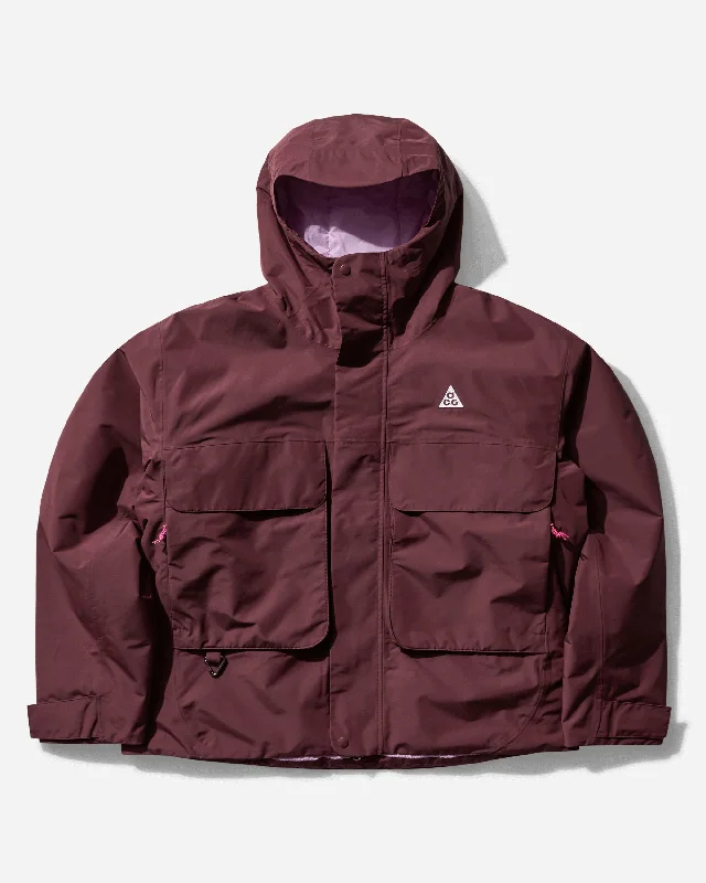 women’s sleek performance jacket-Men's ACG PrimaLoft 'Skull Peak' Storm-FIT Jacket Burgundy Crush