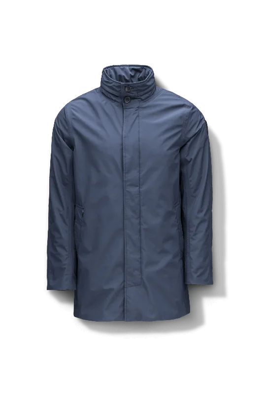 warm performance winter jacket-Pike Men's Tailored Mac Coat