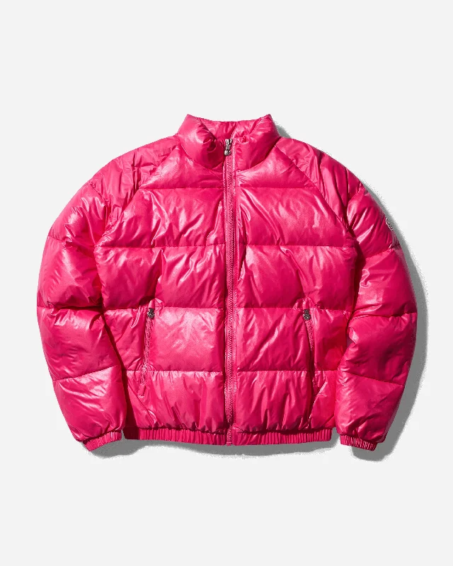 women’s padded down jacket-Men's Vintage Mythic Down Jacket Raspberry Sorbet