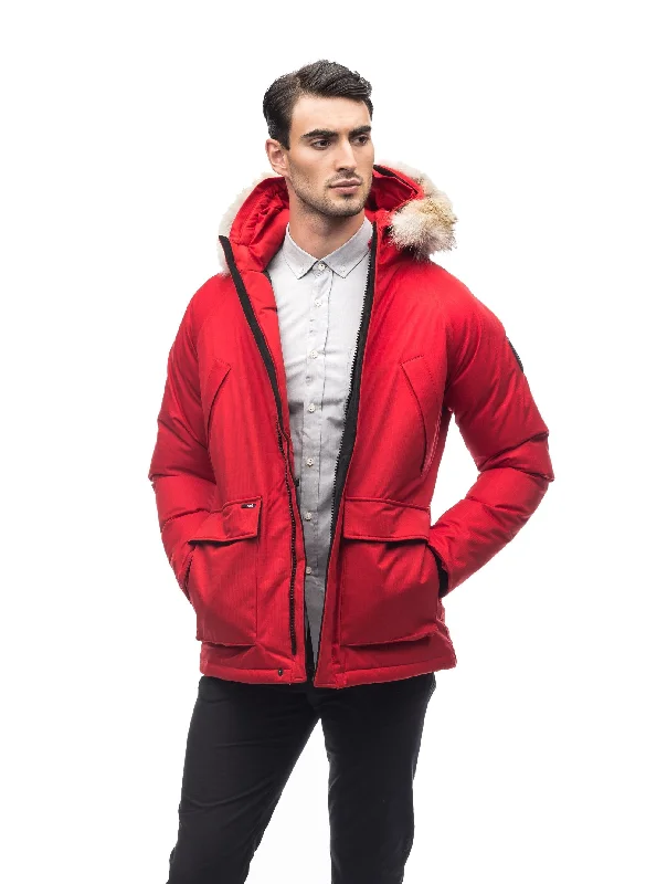 insulated bomber jacket-Heritage Men's Parka