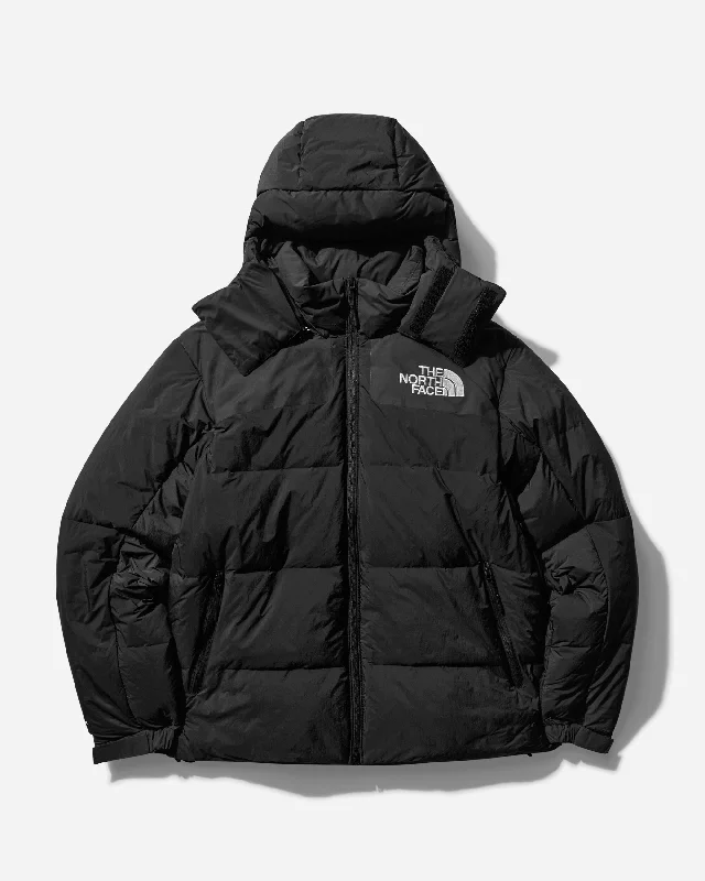 cold weather jacket with hood-Men's RMST Convertible Himalayan Baltoro Jacket Black