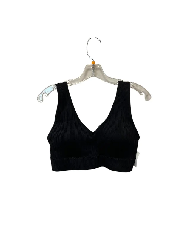 casual short sleeve t-shirt for business meetings -Athletic Bra By Aerie In Black, Size: Xxl