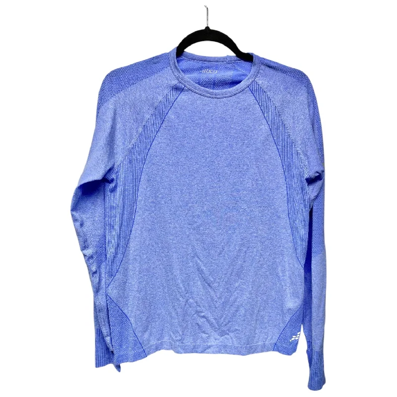 short sleeve tie-dye t-shirt -Athletic Top Long Sleeve Collar By Bcg In Blue, Size: M