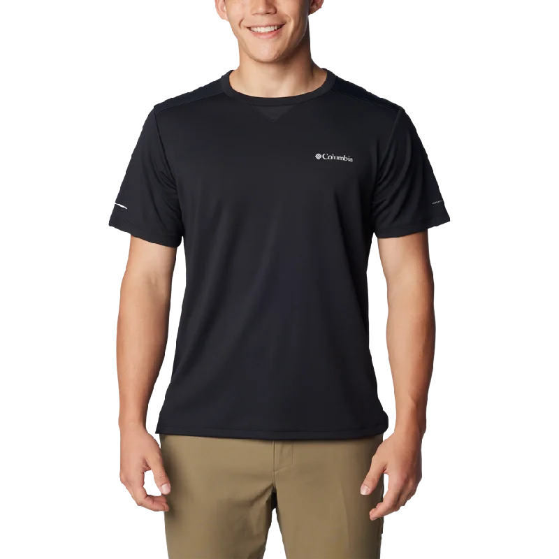 summer-ready graphic short sleeve t-shirt -Men's Black Mesa Shortsleeve Crew