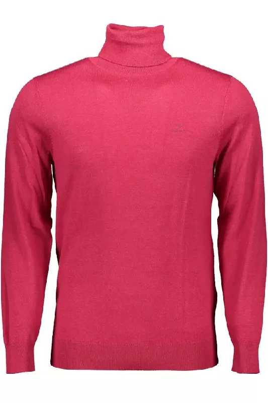 soft merino wool sweater-Gant Elegant Wool Mock Neck Sweater in Men's