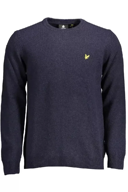 wool sweater with side slits-Lyle & Scott Classic  Wool Blend Men's Sweater