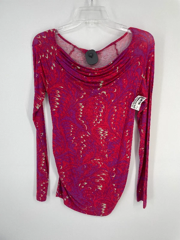 casual short sleeve t-shirt for hanging out -Maternity Top Long Sleeve By Liz Lange Target  Size: Xs