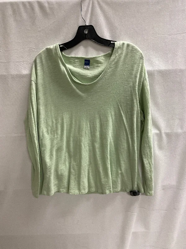 comfortable short sleeve t-shirt for lounging -Maternity Top Long Sleeve By Old Navy  Size: S