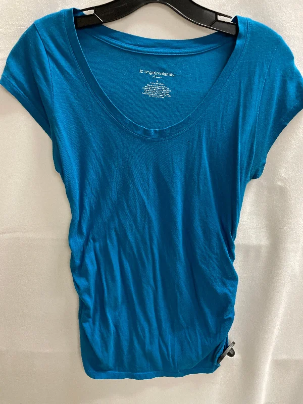 short sleeve shirt for the gym and workout -Maternity Top Short Sleeve By Liz Lange  Size: S