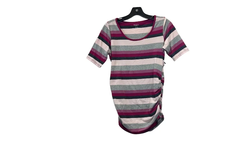 colorful short sleeve shirt for women -Maternity Top Short Sleeve By Motherhood  Size: S