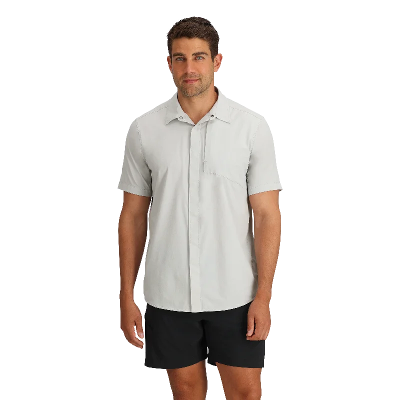 summer short sleeve t-shirt for gym -Men's Astroman Air Short Sleeve Shirt