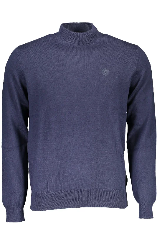 sweater with embroidered details-North Sails Eco-Conscious Turtleneck Sweater in Men's