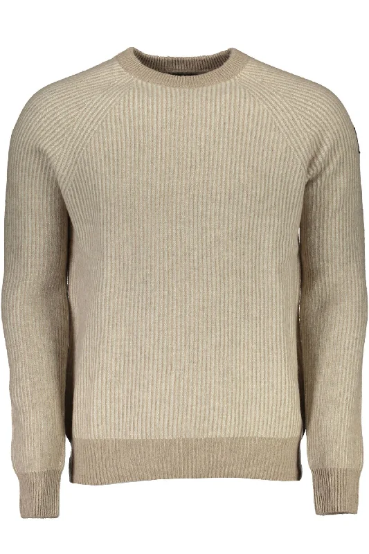 knitted sweater for date night-North Sails Eco-Conscious  Woolen Men's Sweater