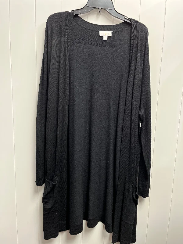 fashionable short sleeve shirt for everyday wear -Sweater Cardigan By  kim gravel In Black, Size: Xl