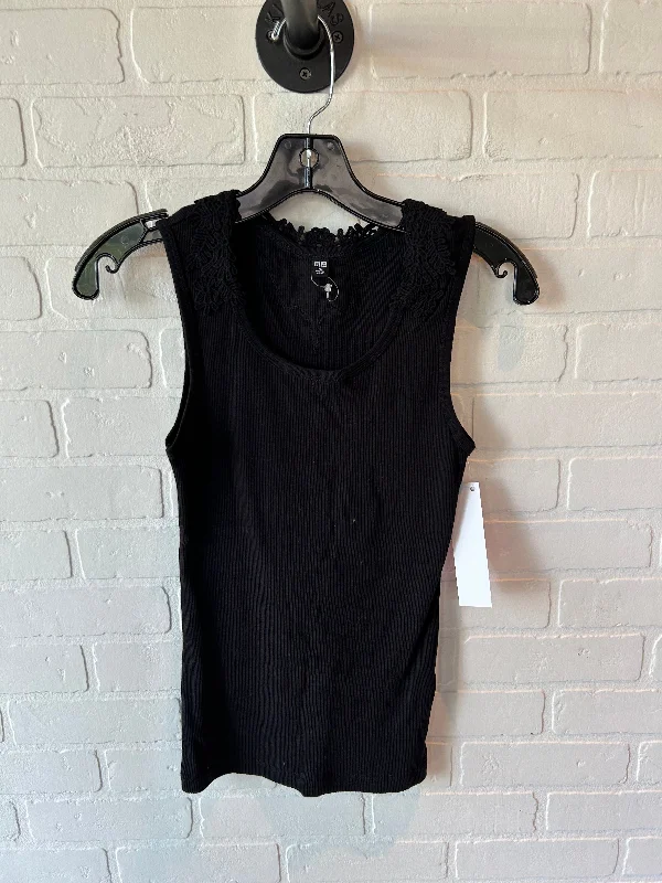 trendy short sleeve shirt for relaxed vibes -Top Cami By Uniqlo In Black, Size: Xs