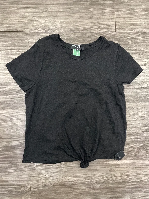 high-quality cotton short sleeve t-shirt -Top Short Sleeve Basic By Social Standard By Sanctuary In Black, Size: Xl