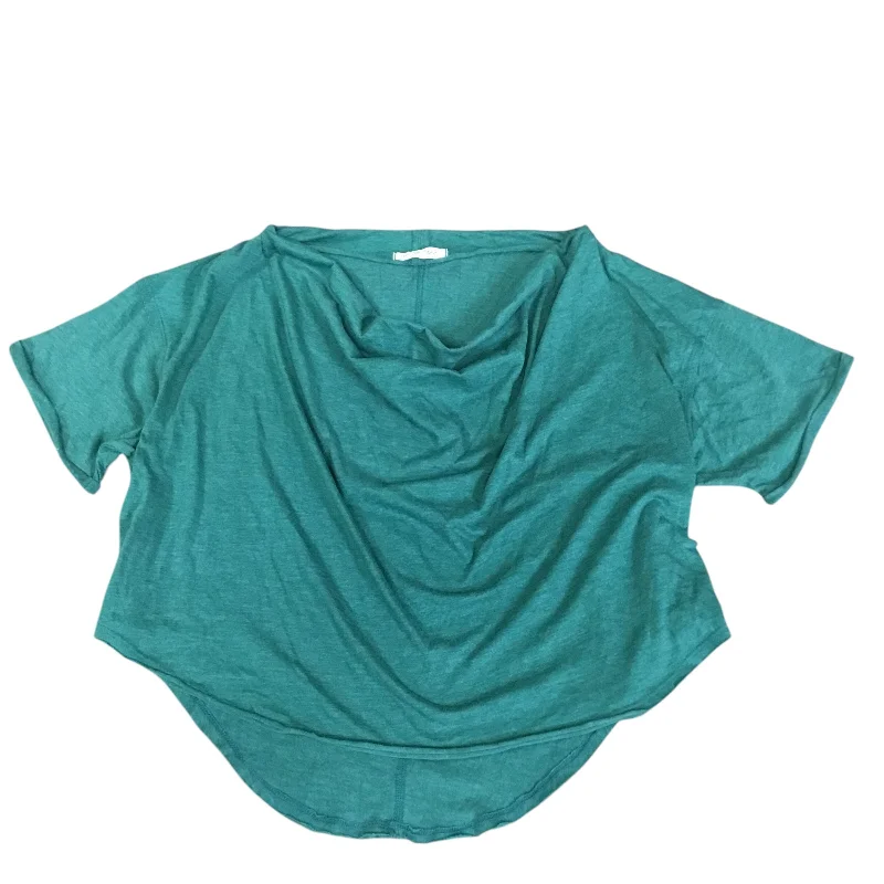 sporty short sleeve shirt for kids -Top Short Sleeve By We The Free In Green, Size: S