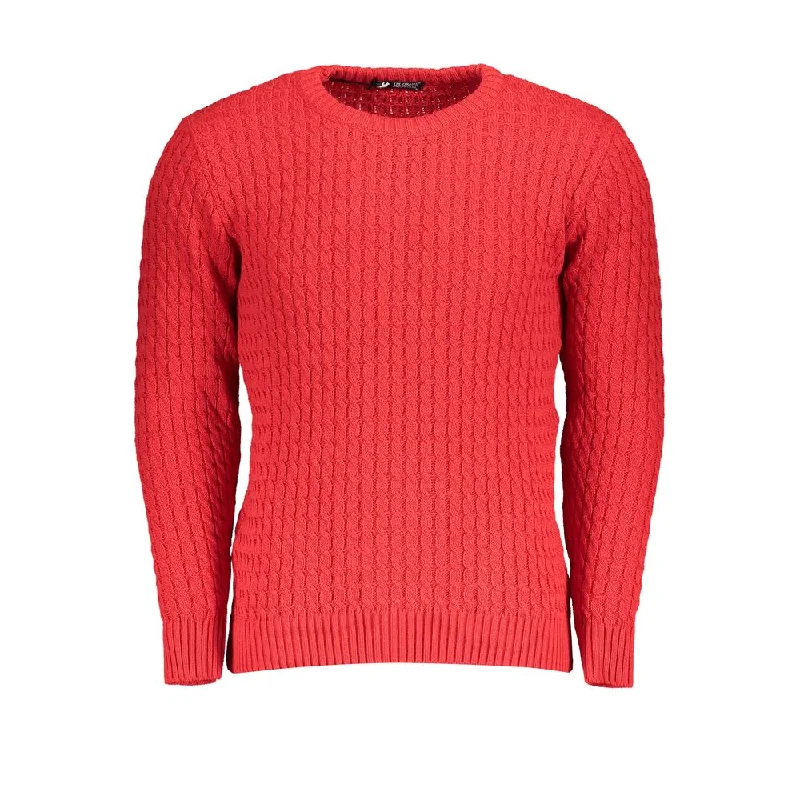 lightweight pullover sweater-U.S. Grand Polo Elegant Twisted Crew Neck Sweater in Men's