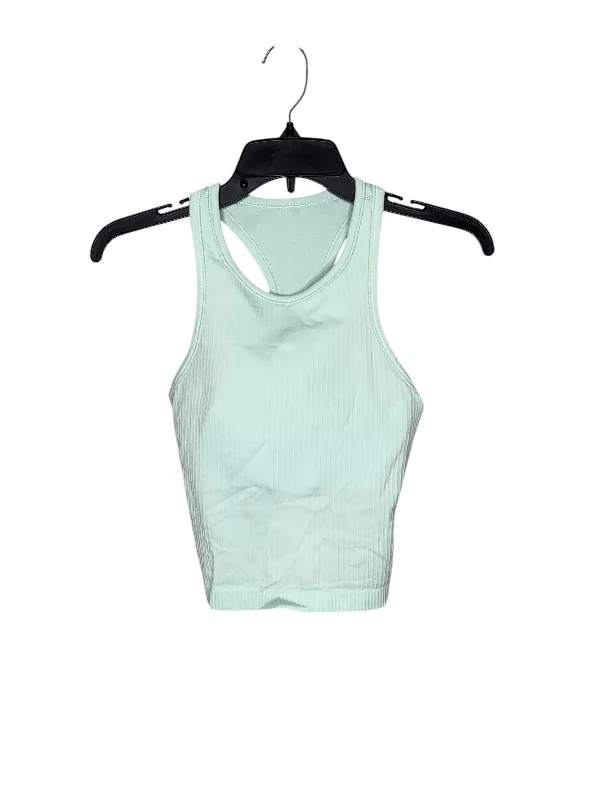 short sleeve top for hot summer days -Athletic Tank Top By Lululemon In Green, Size: 4